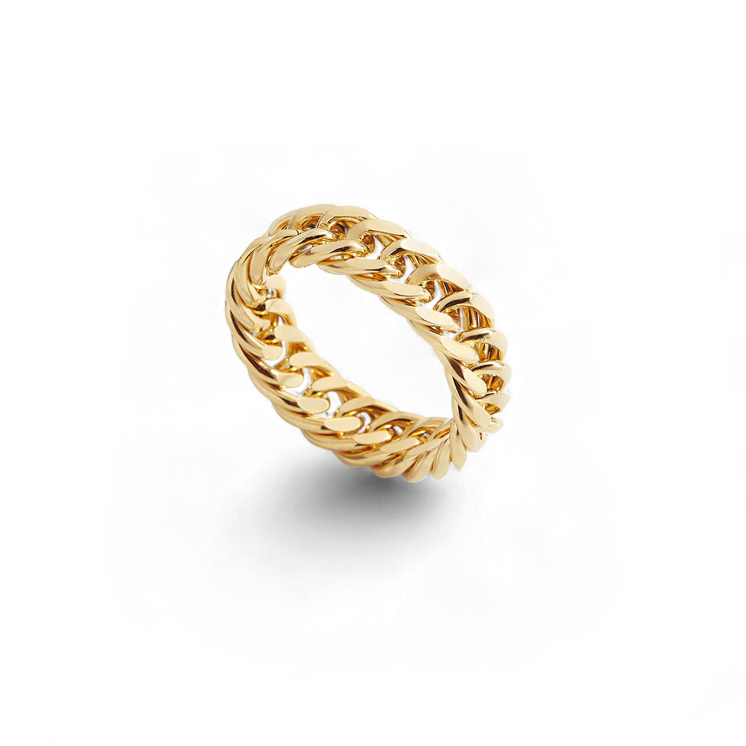 Curb Chain Ring — Vanny Jewels