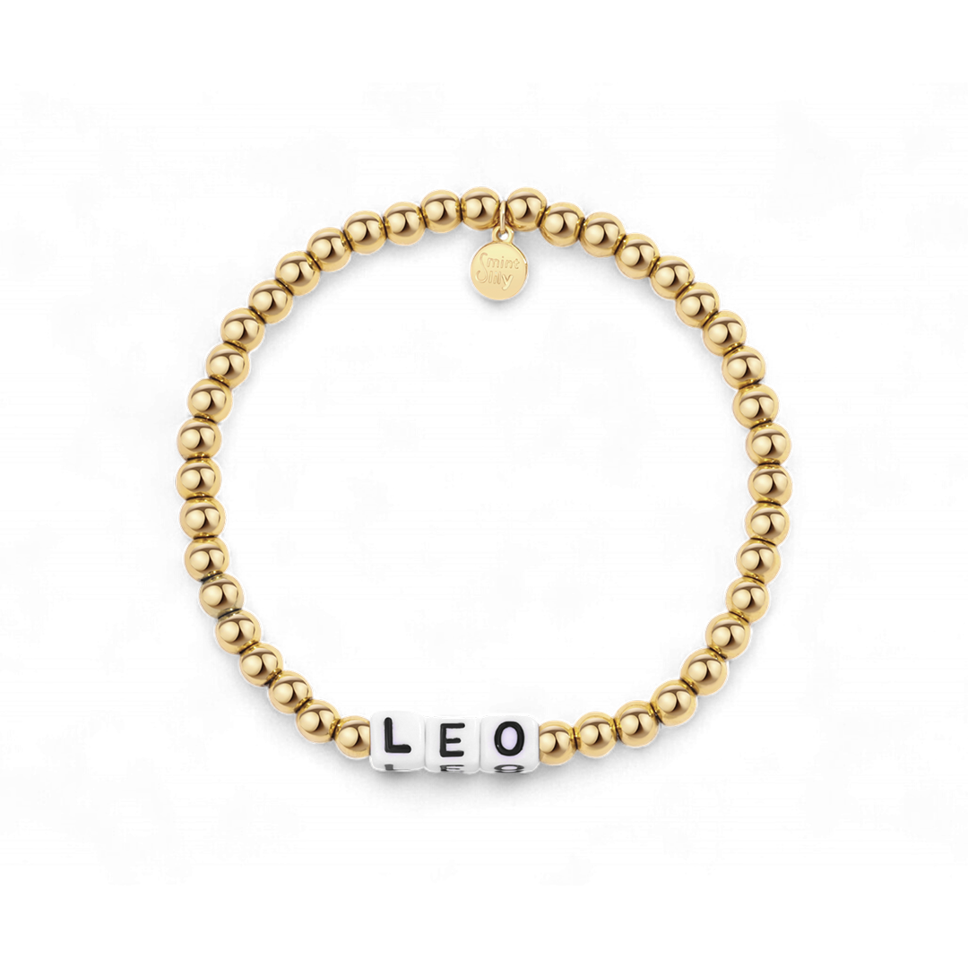 Custom Waterproof Gold Beaded Friendship Bracelet — Vanny Jewels
