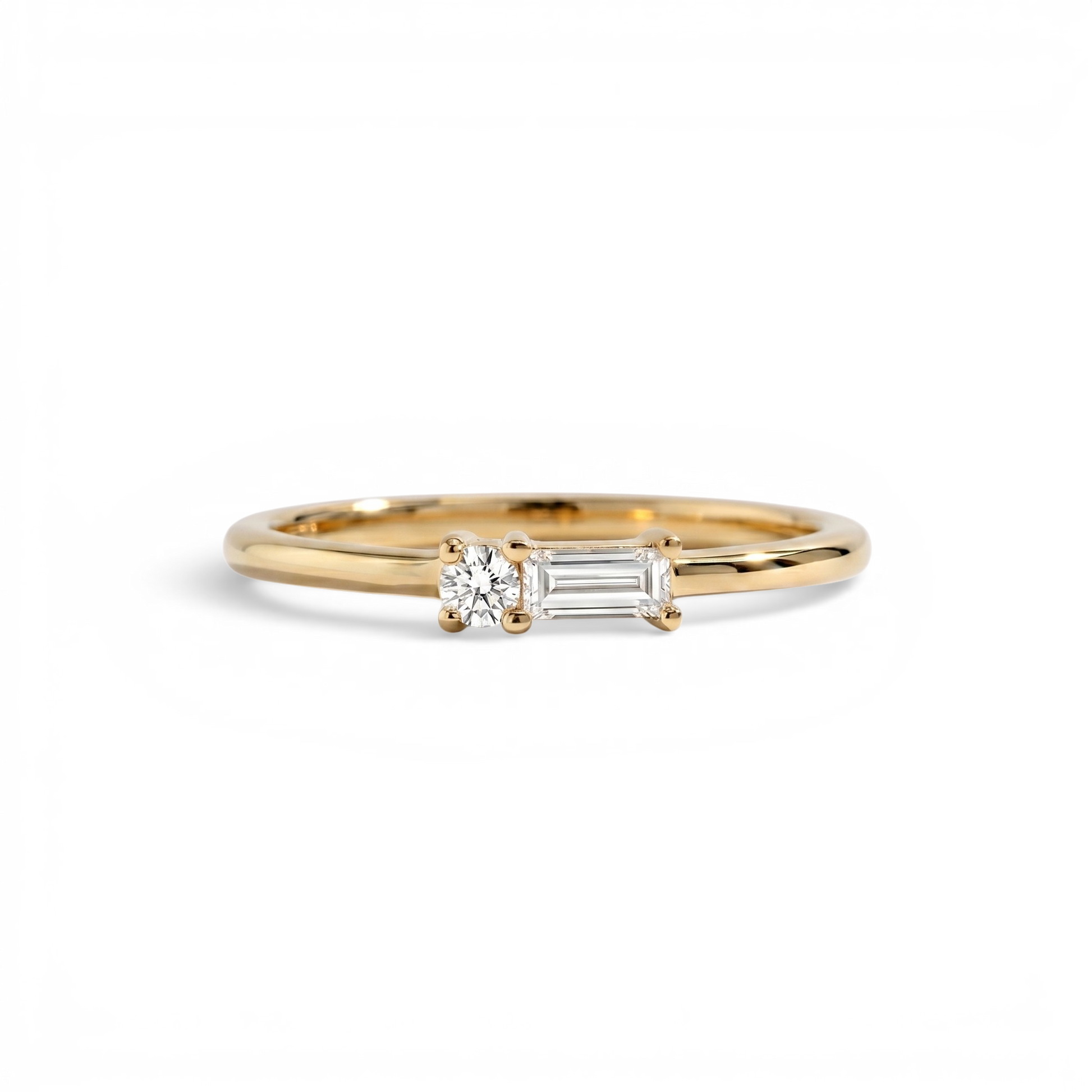 Dainty Baguette Ring — Vanny Jewels