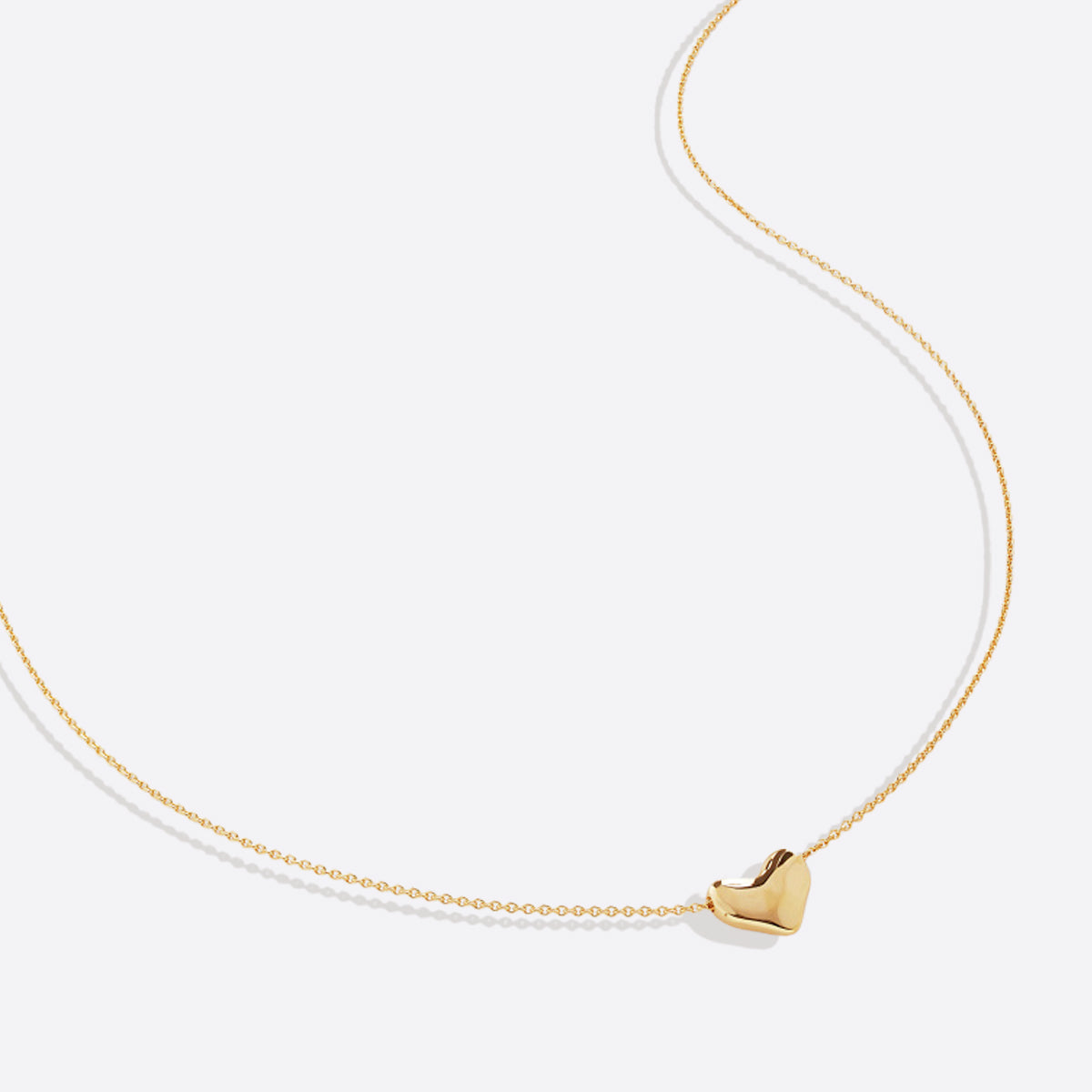 Collana Cuore a Bolle Delicata