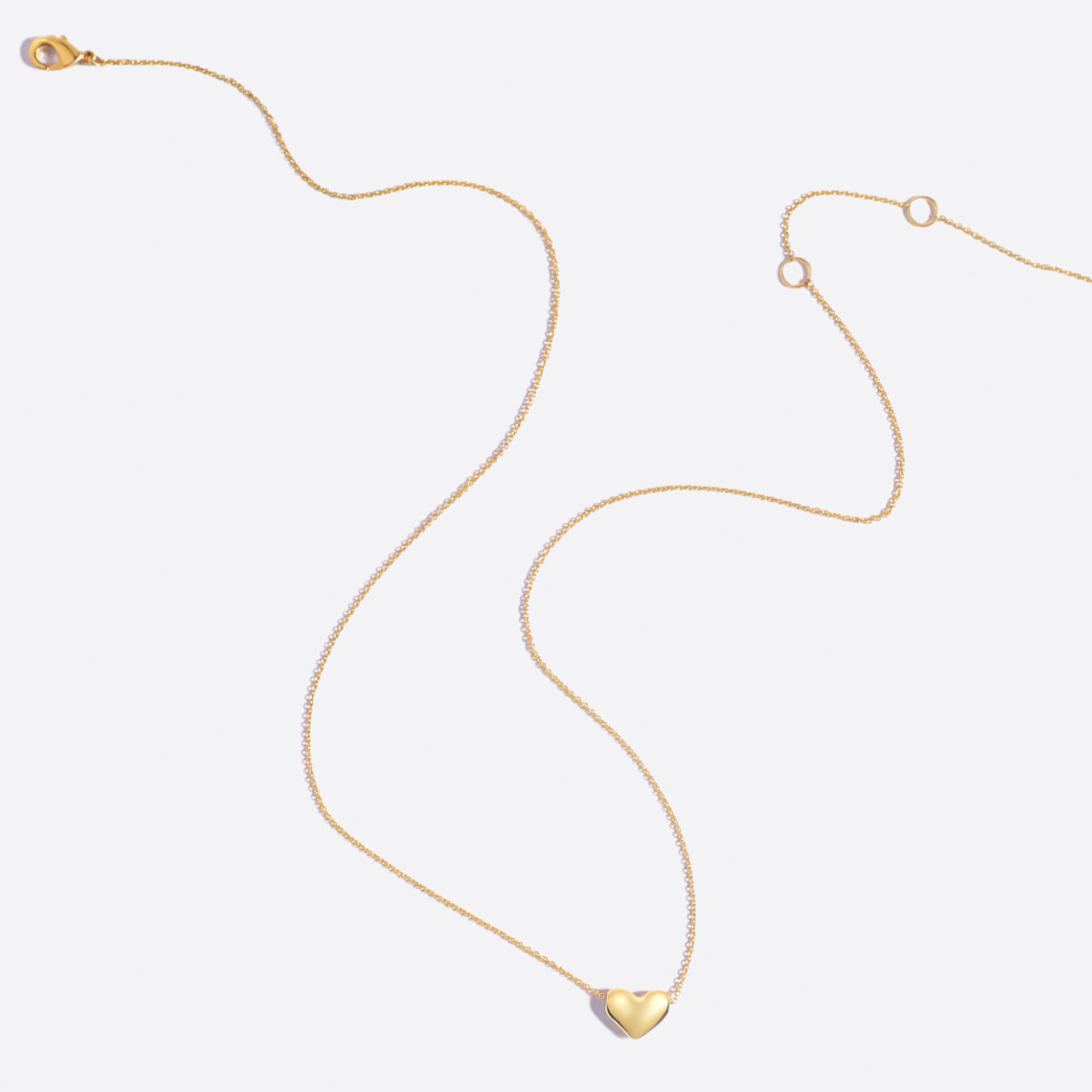 Collana Cuore a Bolle Delicata
