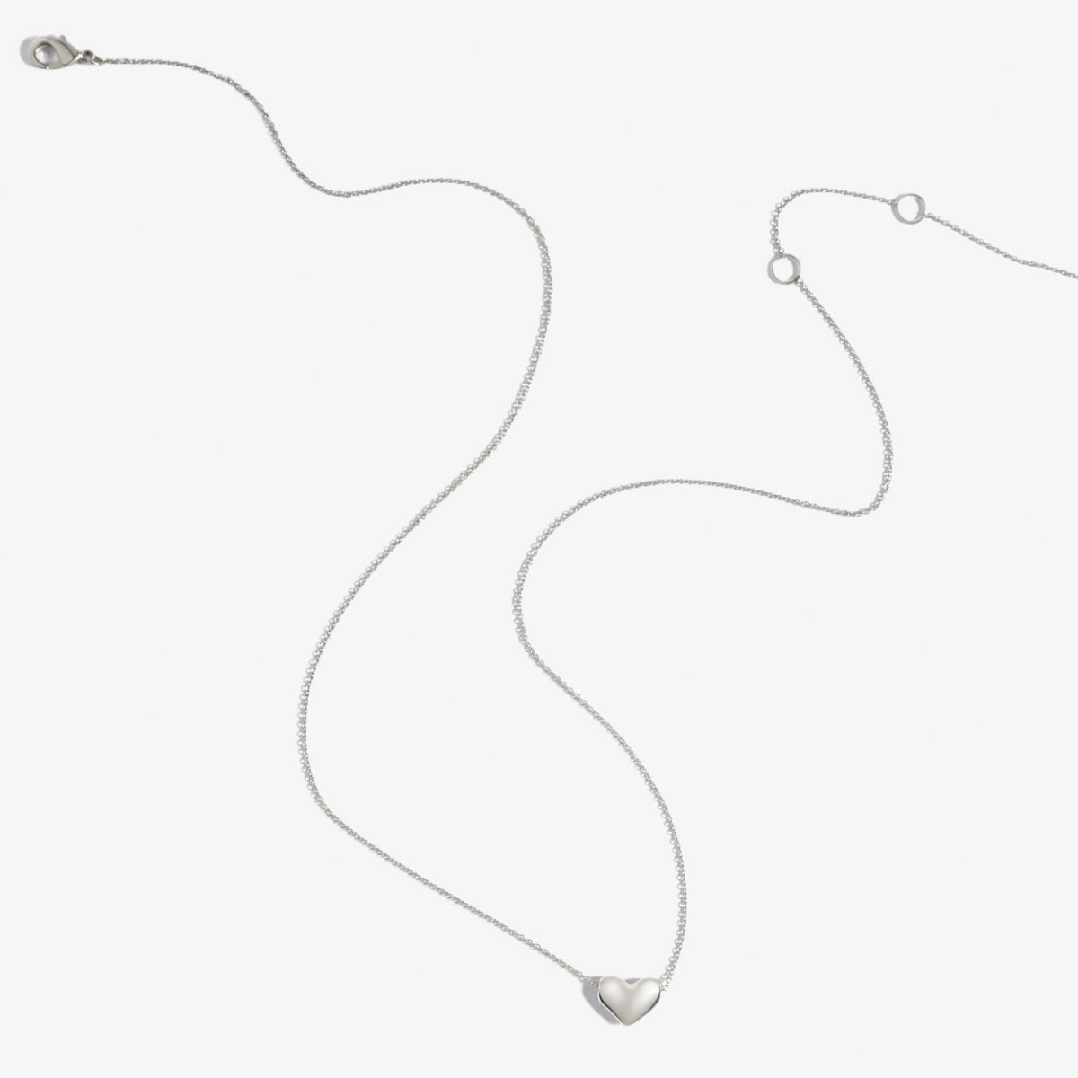 Collana Cuore a Bolle Delicata