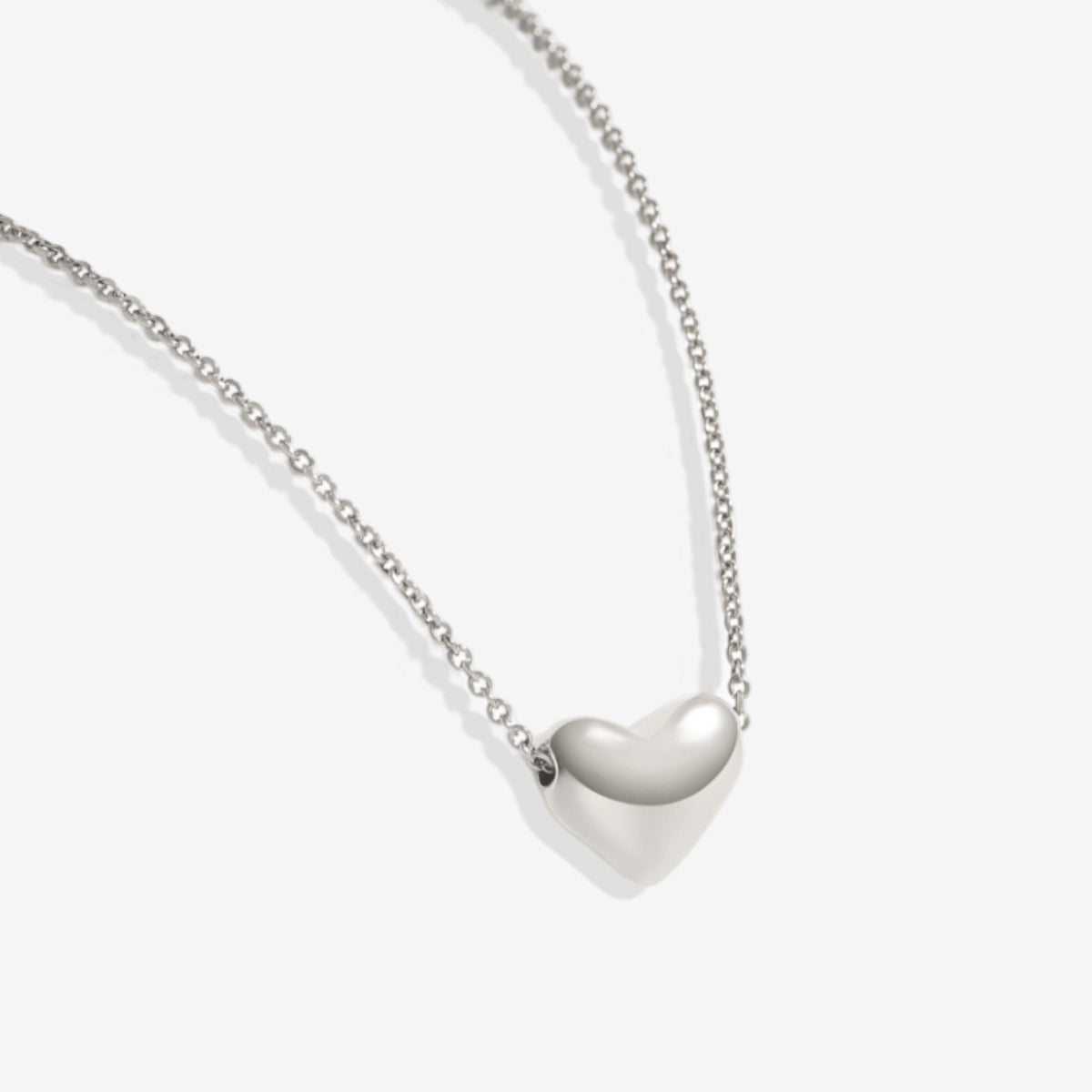 Collana Cuore a Bolle Delicata