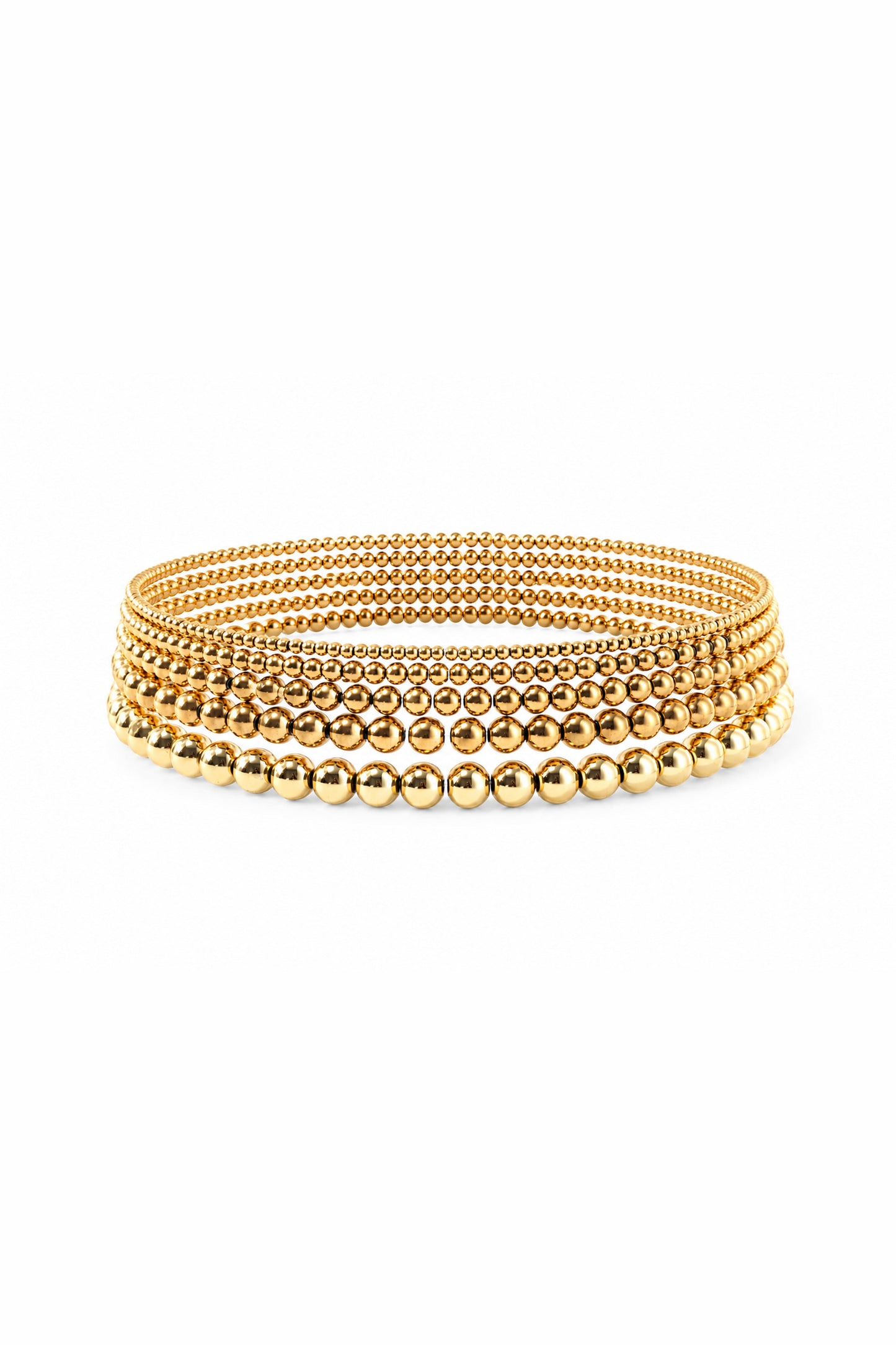 Dainty Gold Beaded Bracelet