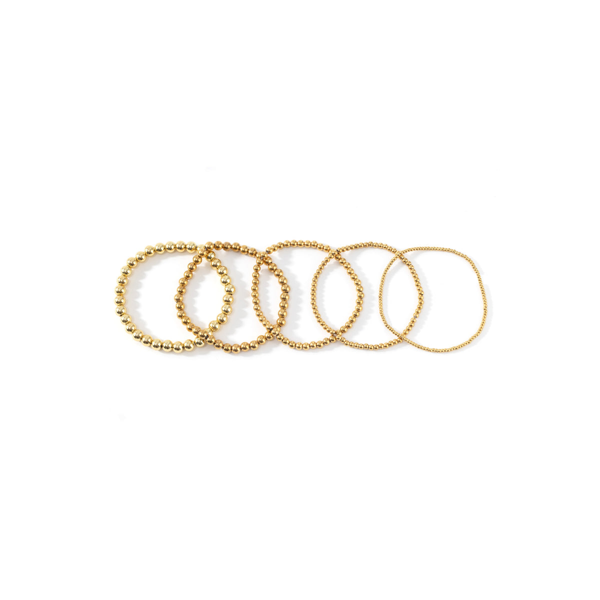 Dainty Gold Beaded Bracelet