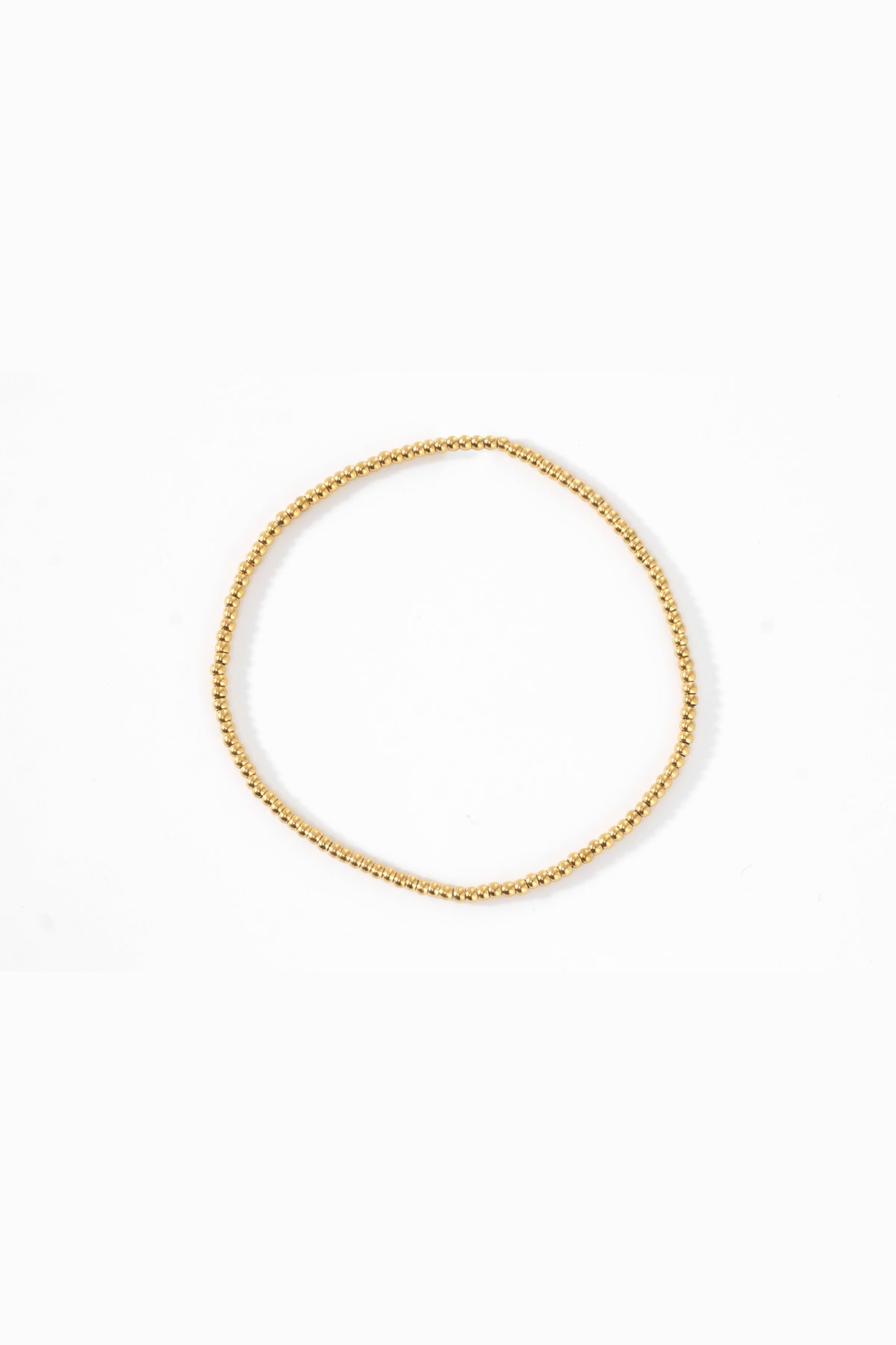 Dainty Gold Beaded Bracelet