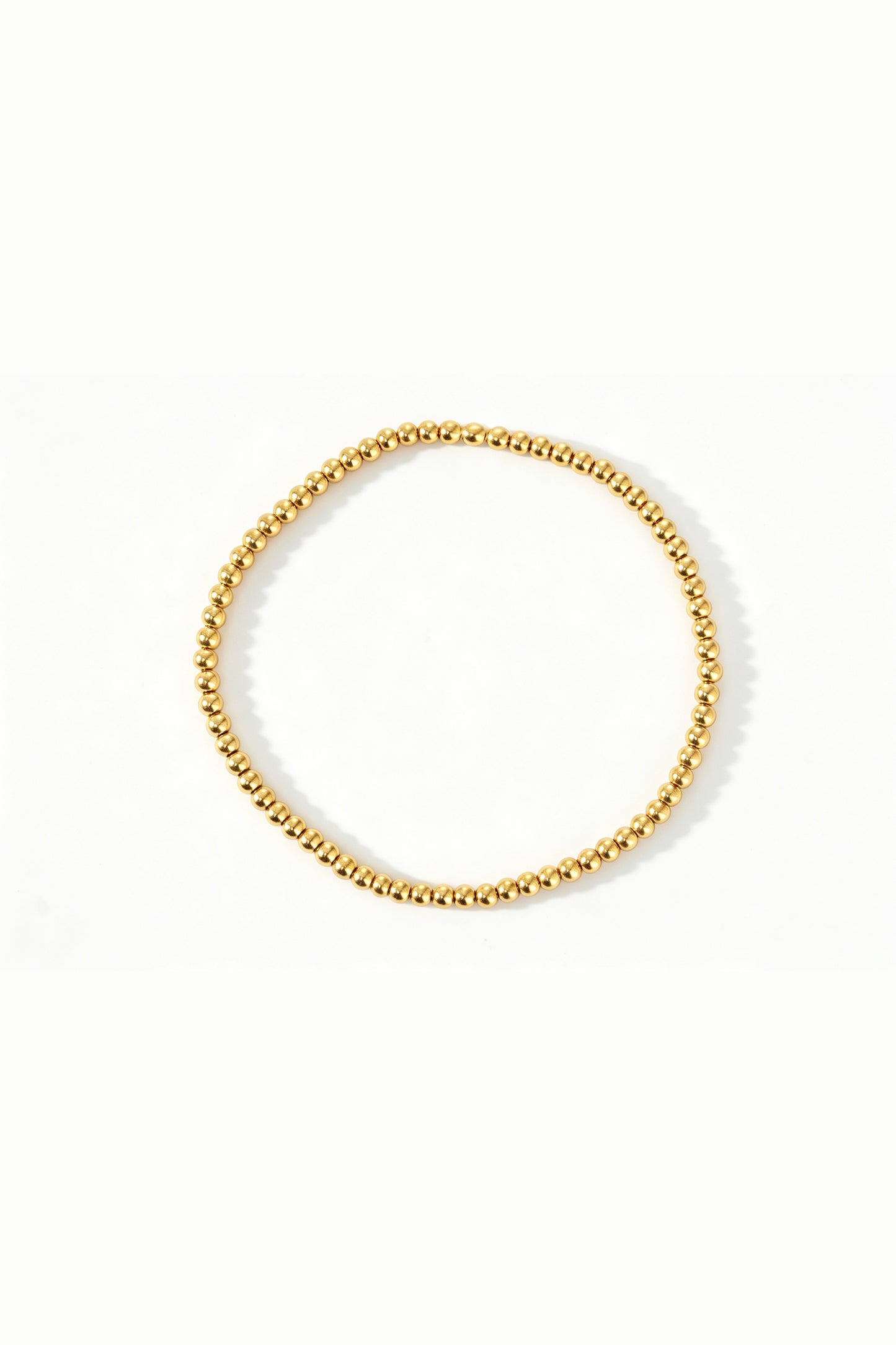 Dainty Gold Beaded Bracelet