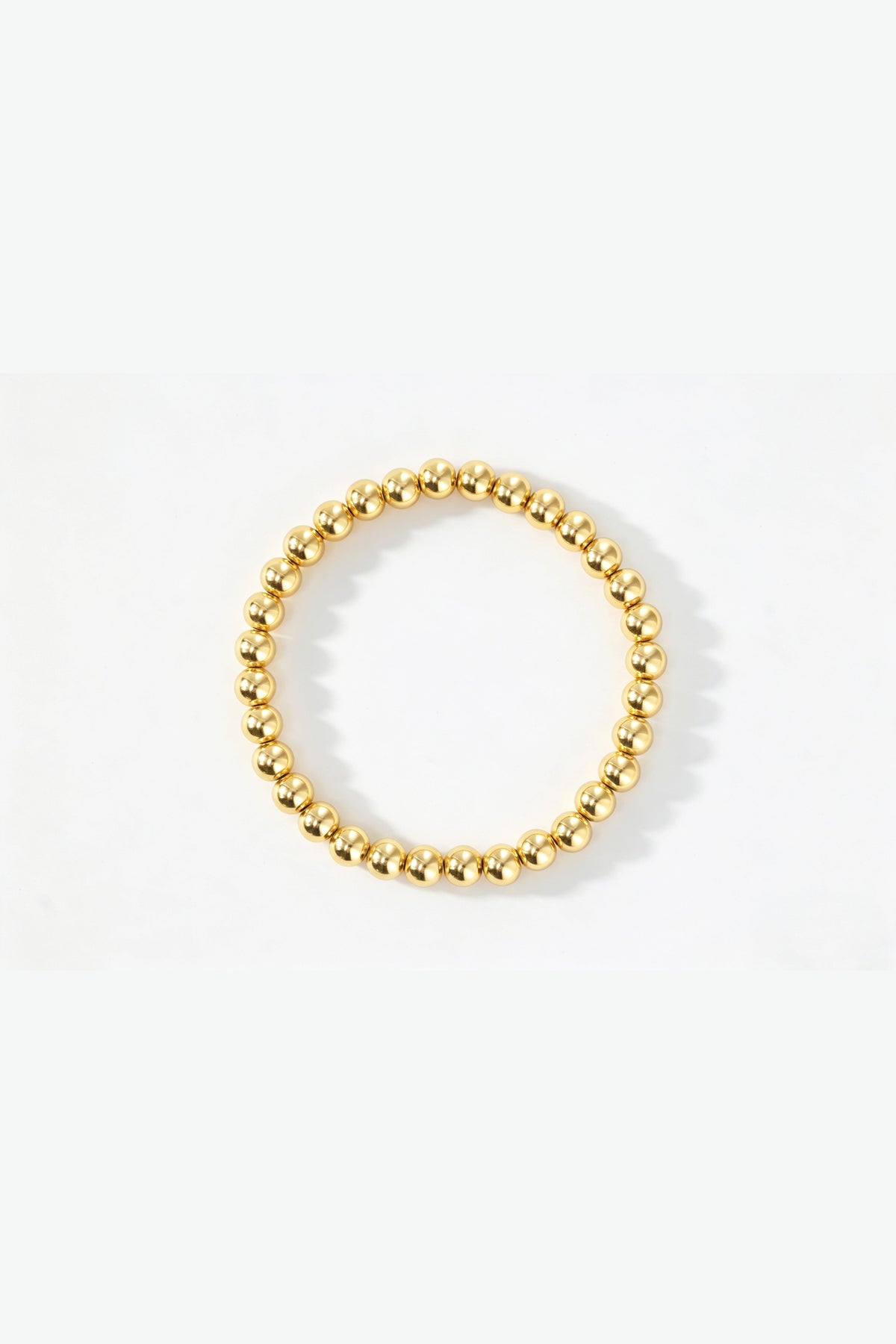 Dainty Gold Beaded Bracelet