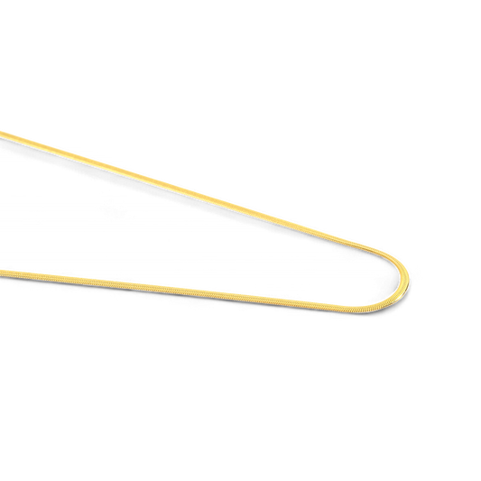 Dainty Herringbone Chain Necklace — Vanny Jewels
