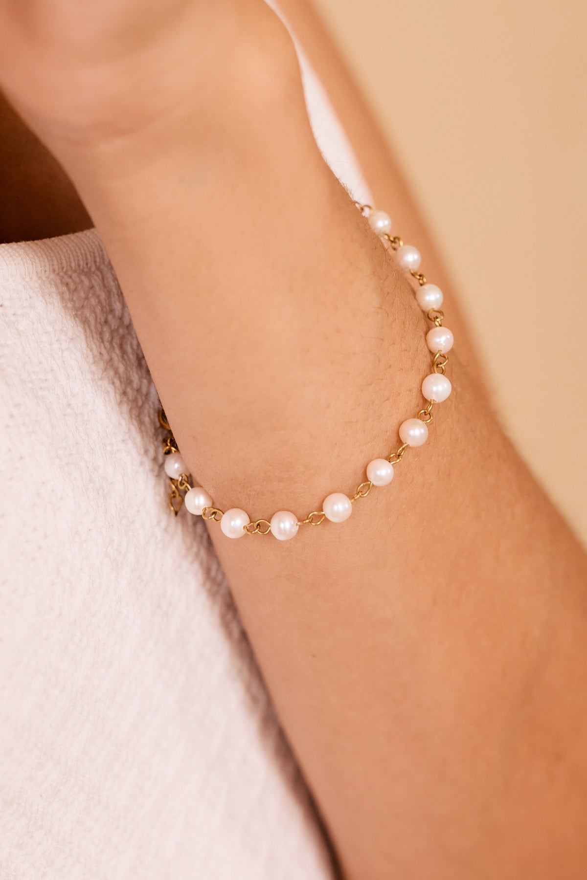 Zartes Perlenarmband