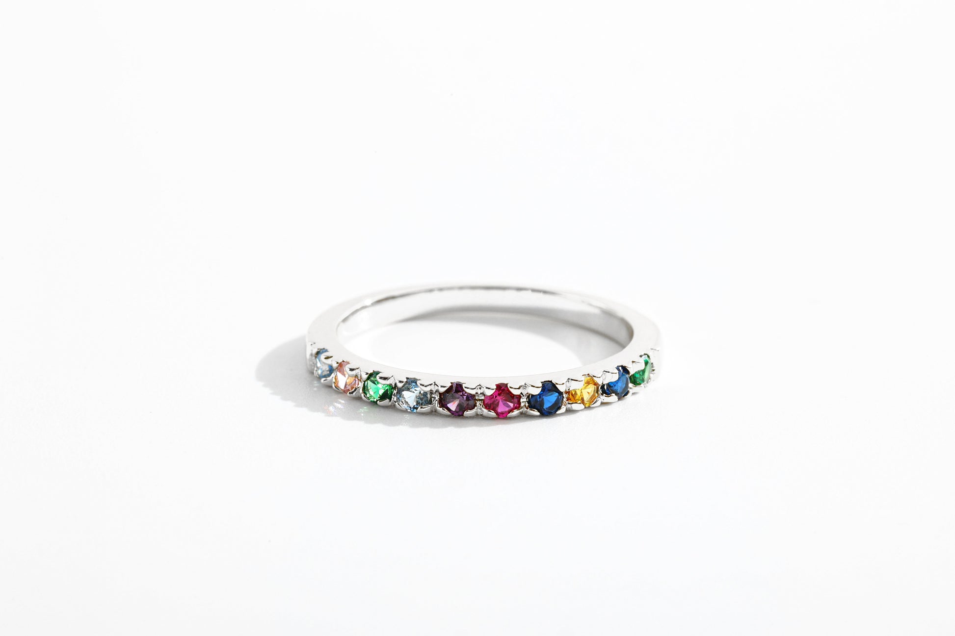 Dainty Stackable Birthstone Ring