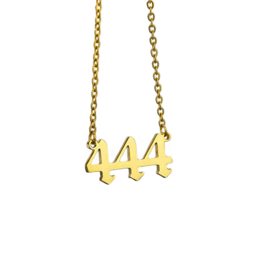Dainty Angel Number Necklace — Vanny Jewels