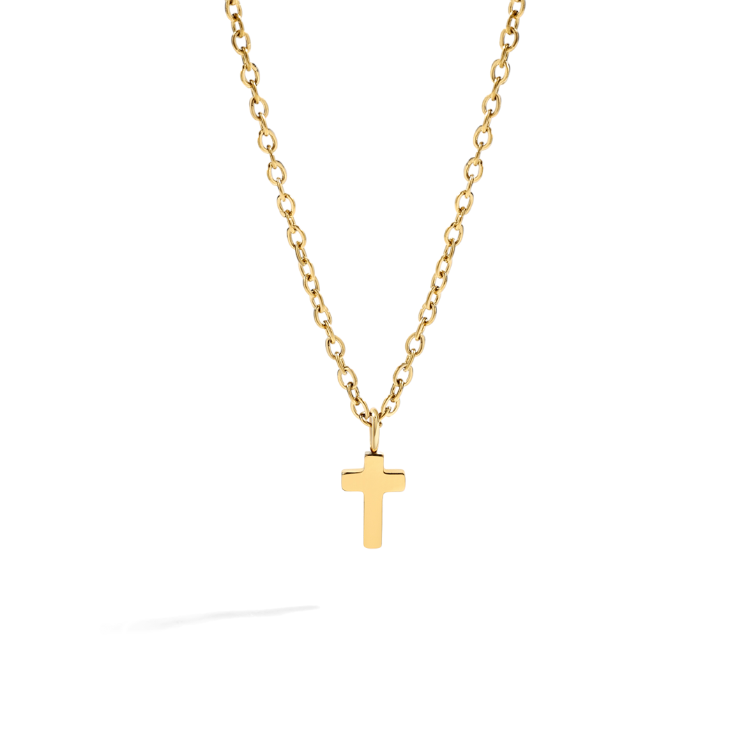 Dainty Cross Pendant necklace — Vanny Jewels