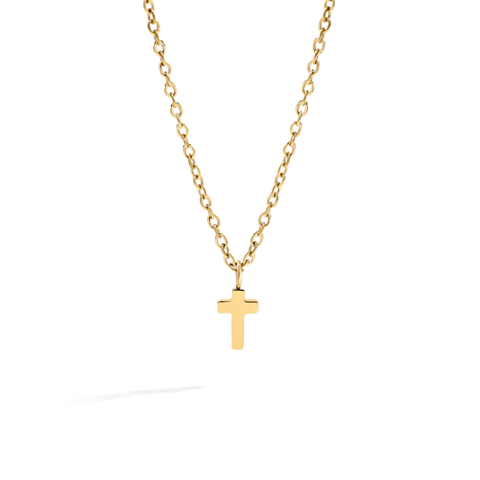 Dainty Cross Pendant necklace — Vanny Jewels