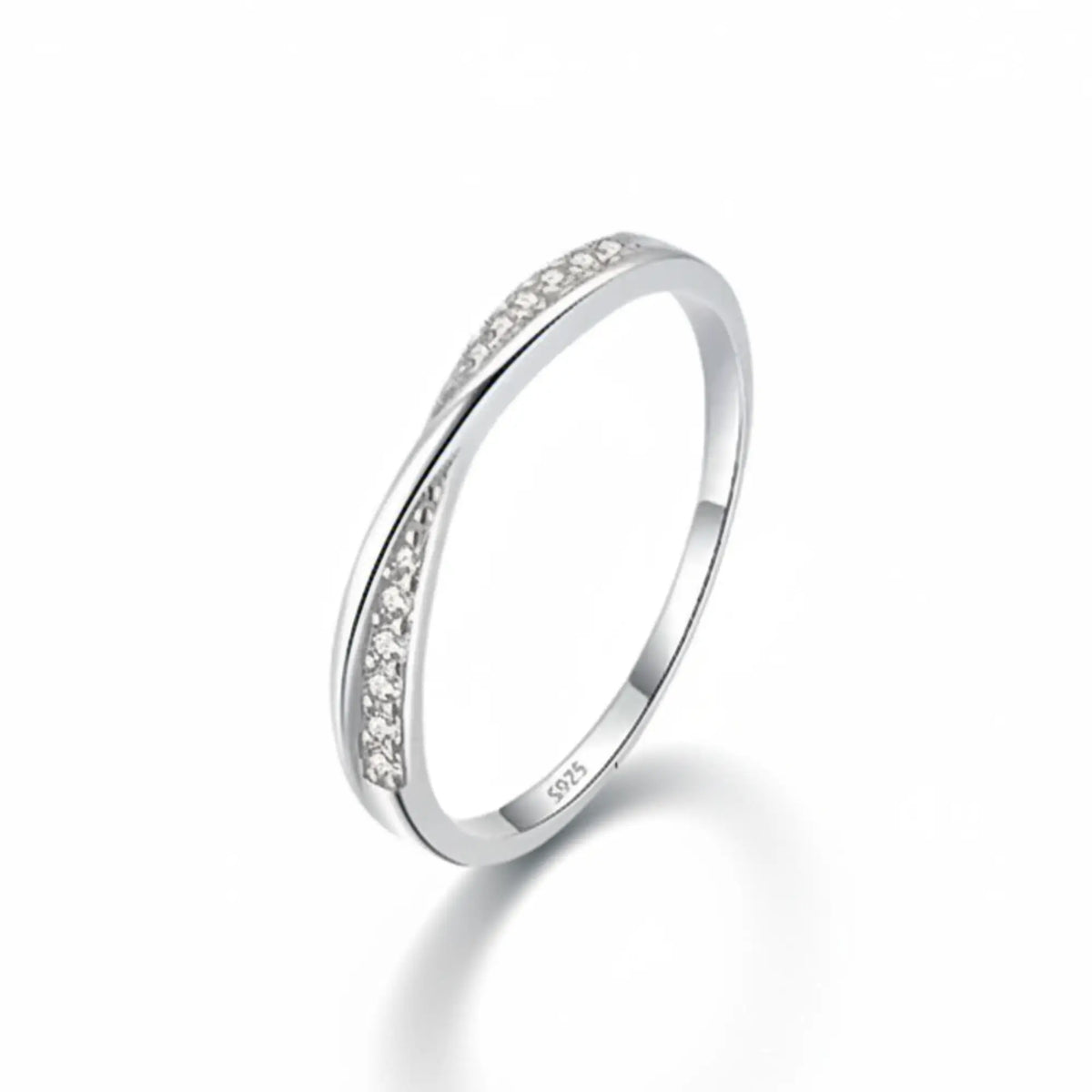 Life Silver Ring in 925 sterling silver