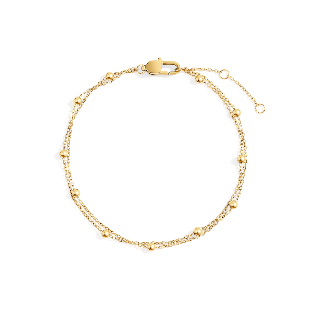 Double Chain Bracelet — Vanny Jewels
