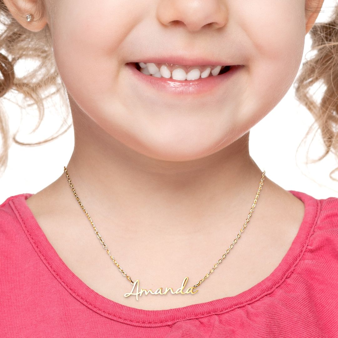 Collana nome fatina – Aderente