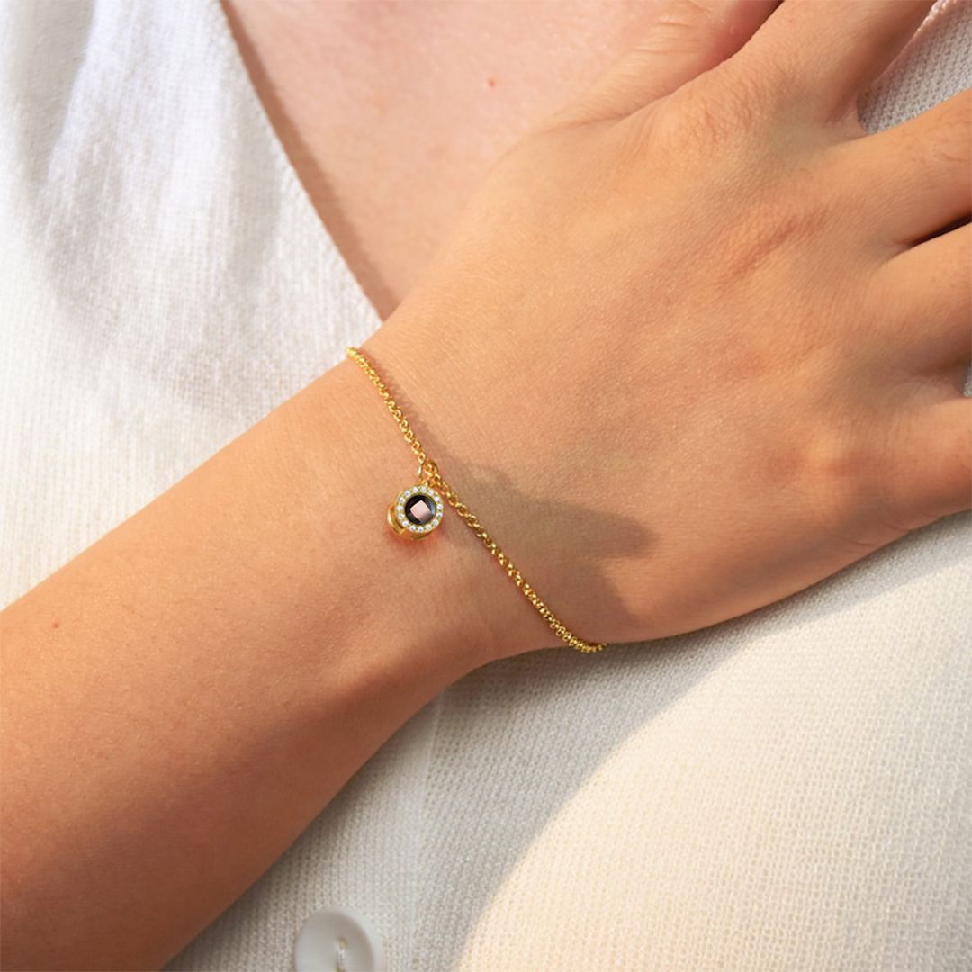 Bracciale Petite Halo con Foto