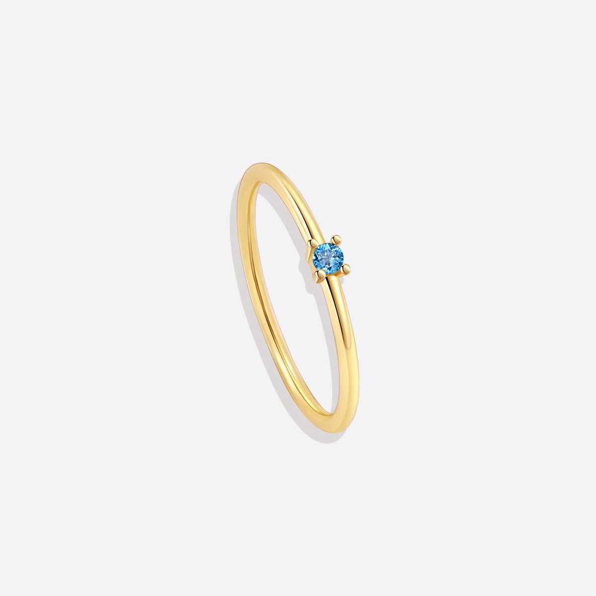 Anello impilabile portafortuna super delicato