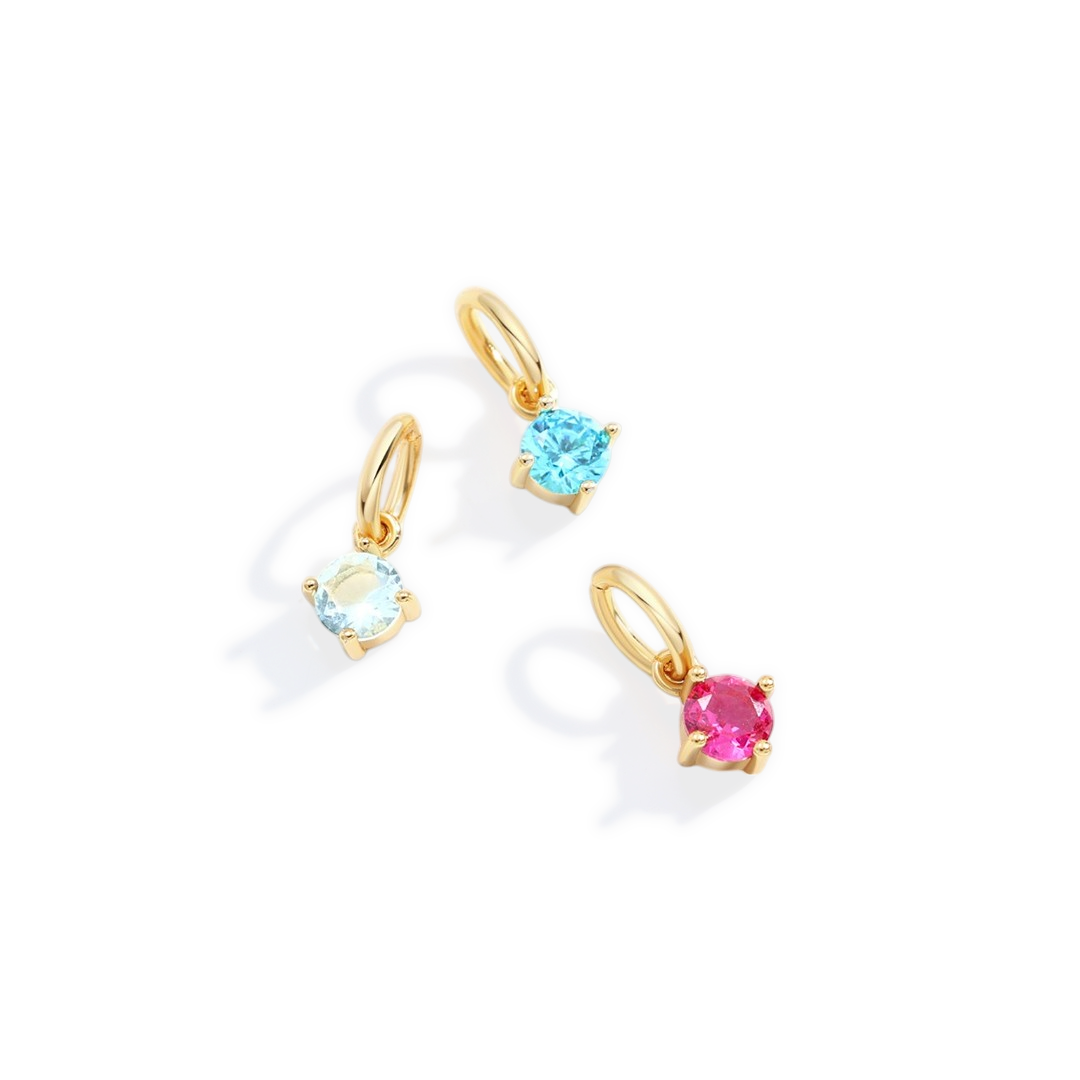 Essential 4mm Birthstone Charm — Vanny Jewels