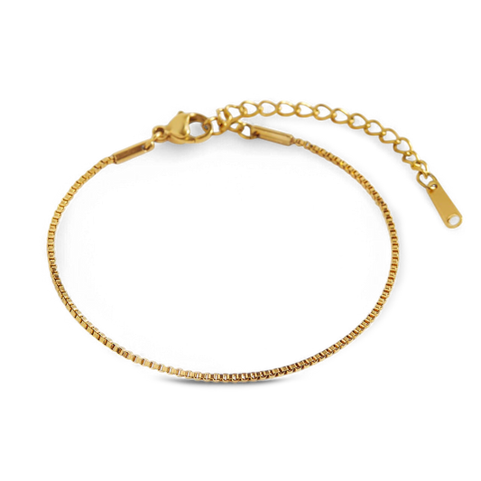 Essential Box Chain Bracelet — Vanny Jewels