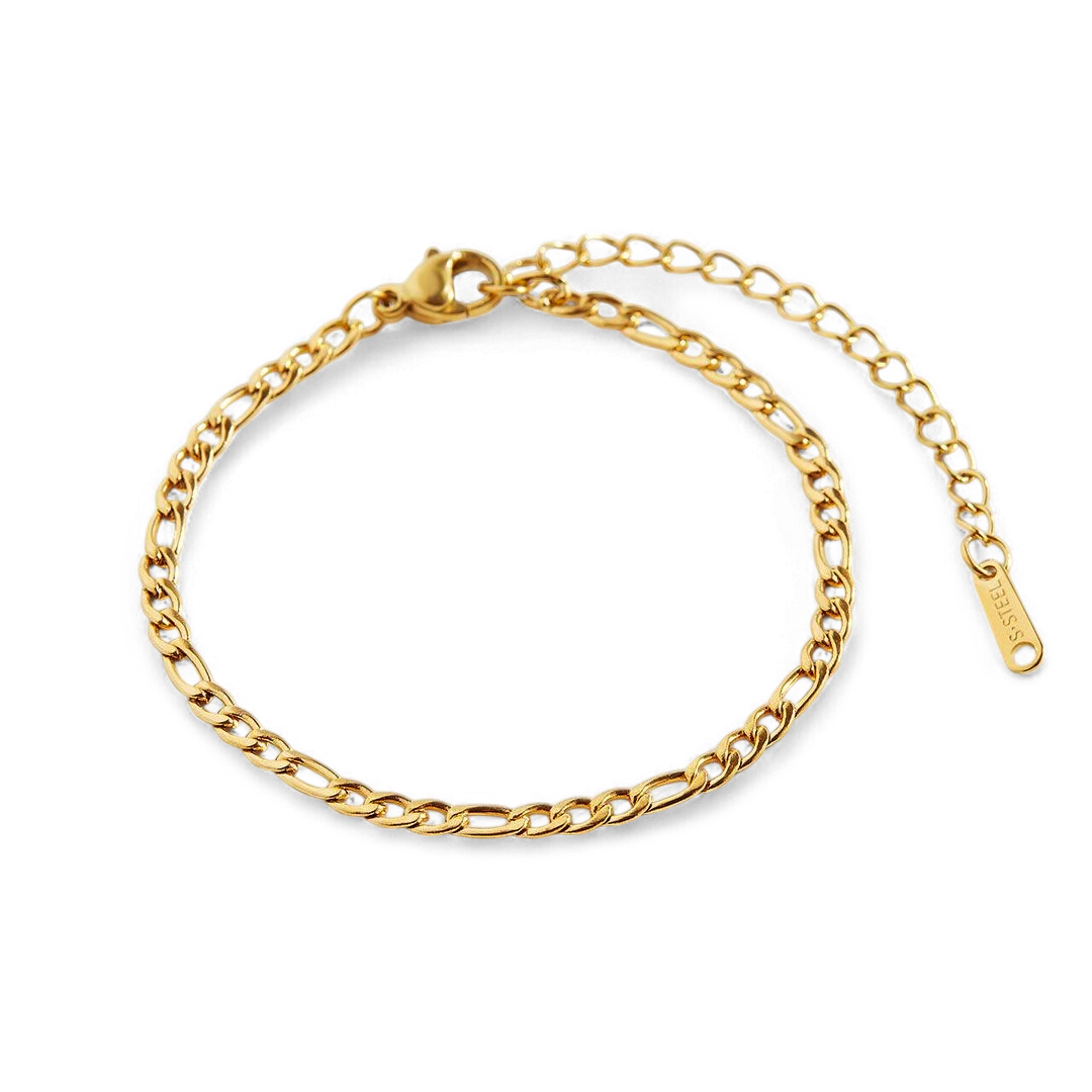 Essential Figaro Chain Bracelet — Vanny Jewels