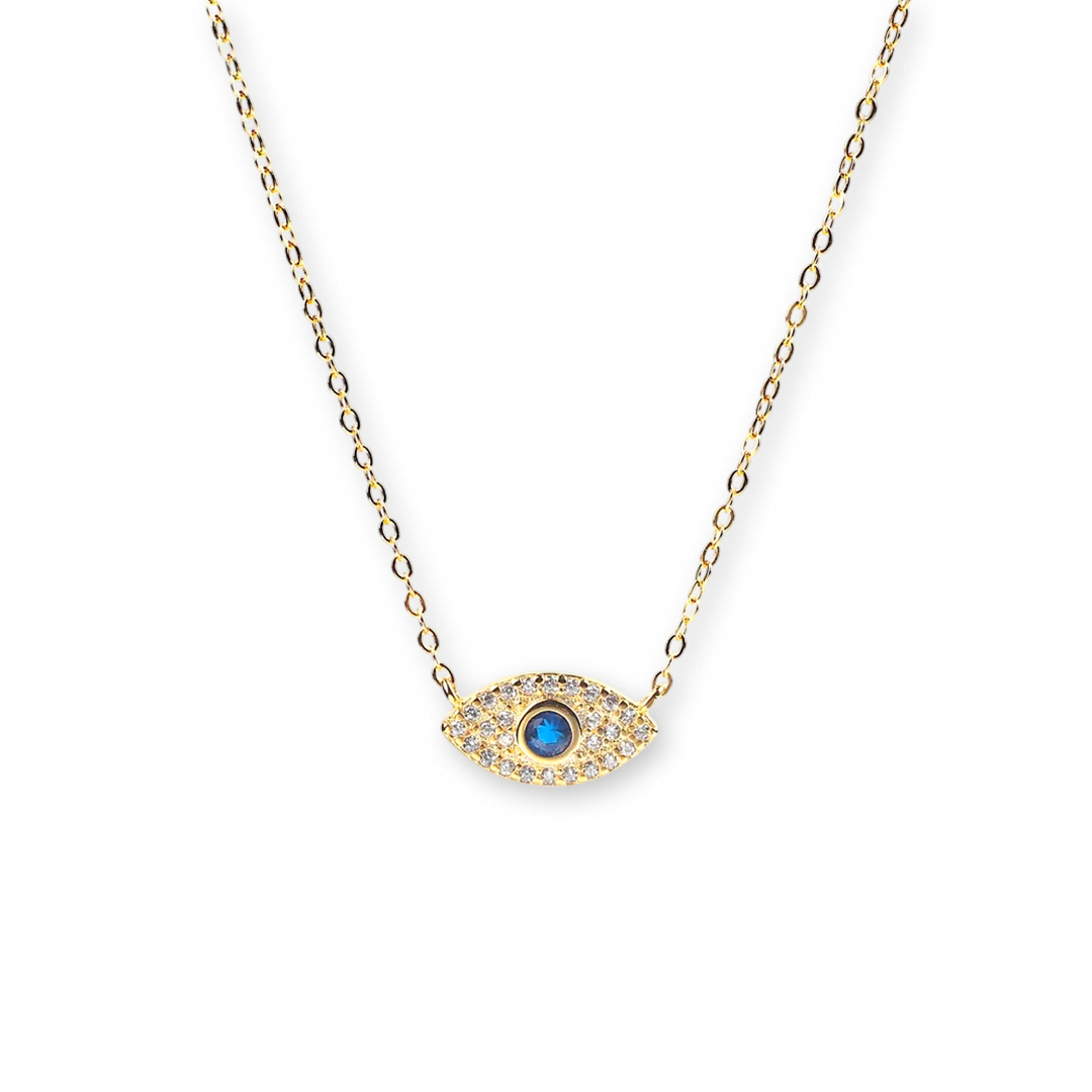 Evil Eye Charm Necklace — Vanny Jewels