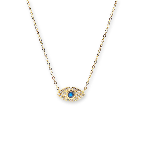 Evil Eye Charm Necklace — Vanny Jewels