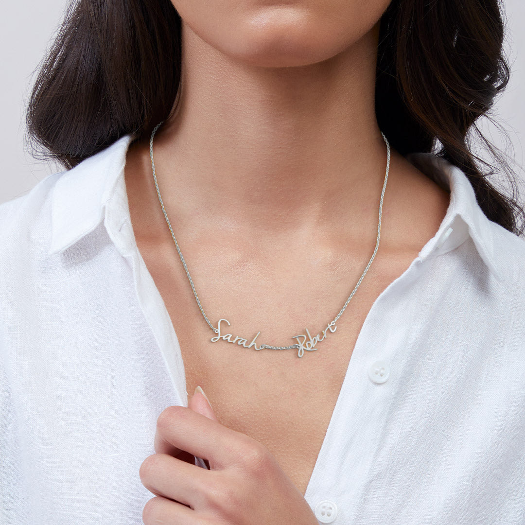 Collana Fatina con Nomi Multipli | Aggiungi fino a 4 Nomi