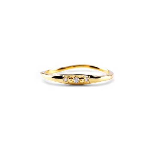 Fallen Stars Ring in 925 Sterling Silver — Vanny Jewels