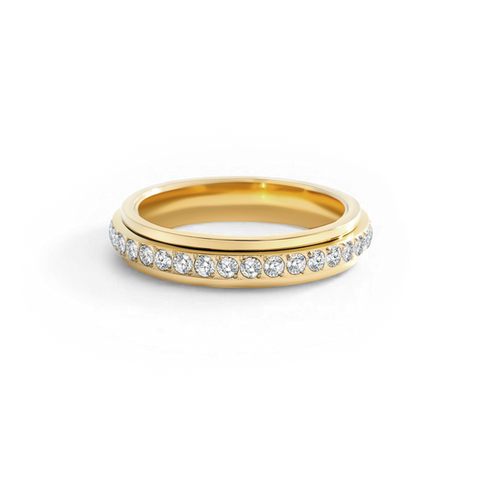 Spinning Fidget Eternity Ring — Vanny Jewels