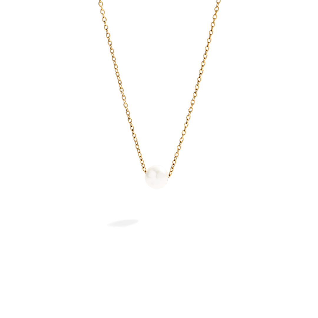 Floating Pearl Necklace — Vanny Jewels
