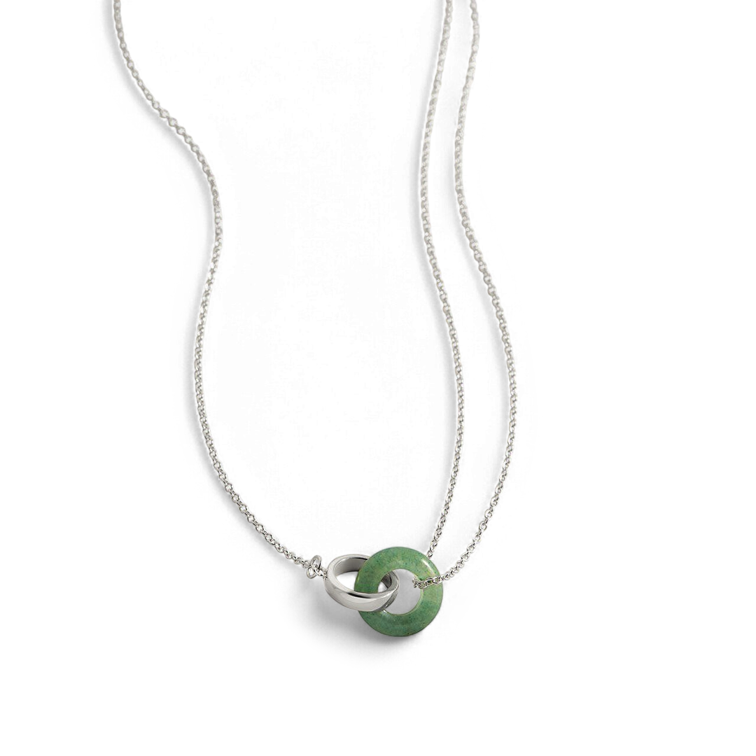 Gemstone Connection Necklace in 925 sterling silver