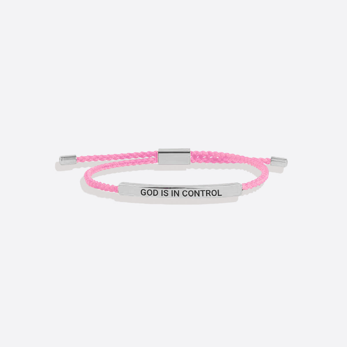 God Is In Control Inspire Bracelet in 925 sterling silver