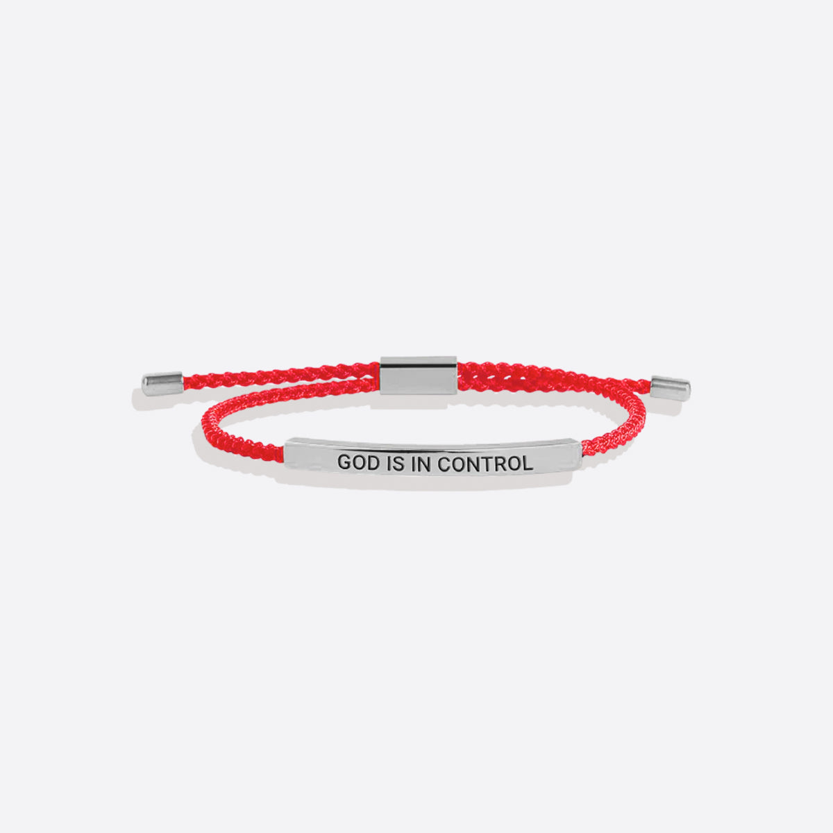 God Is In Control Inspire Bracelet in 925 sterling silver