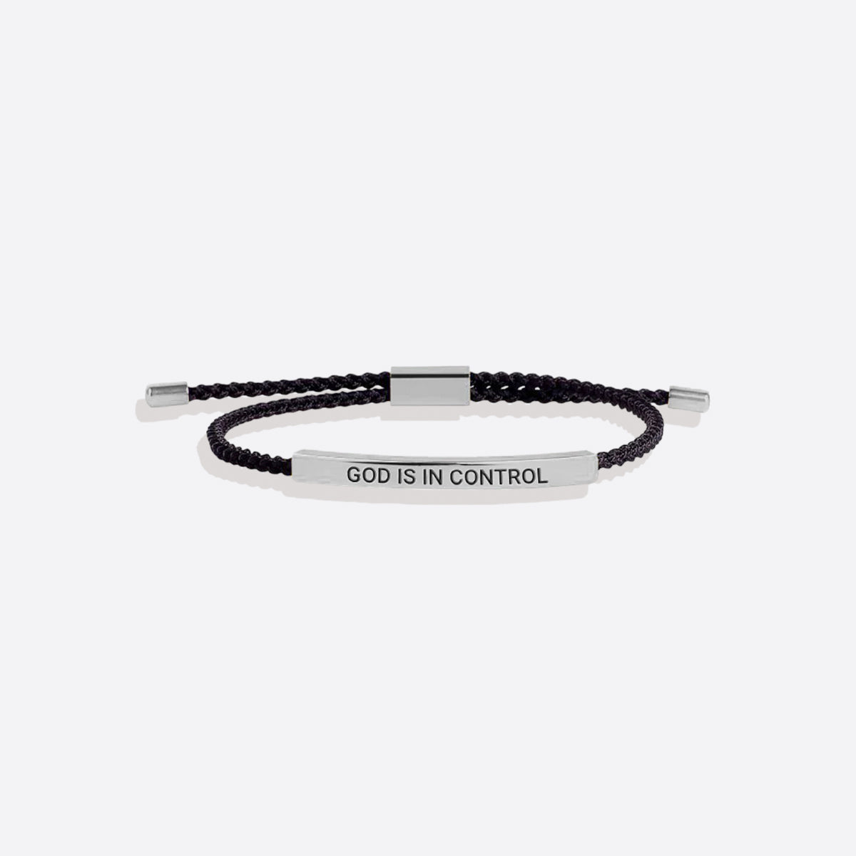 God Is In Control Inspire Bracelet in 925 sterling silver