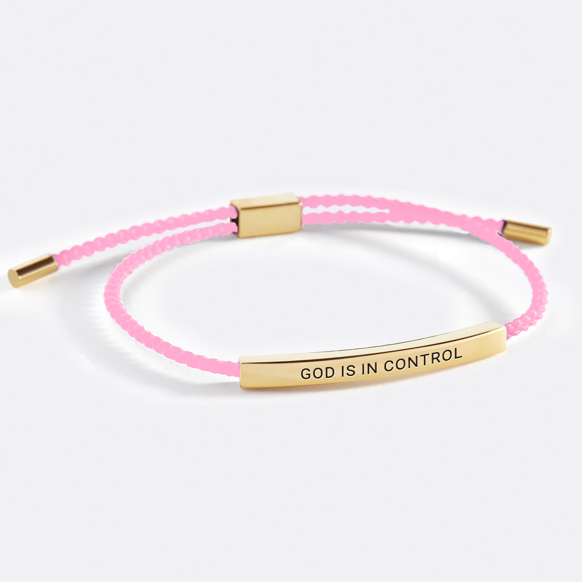 Keep Fcking Going Inspire Bracelet in gold tone