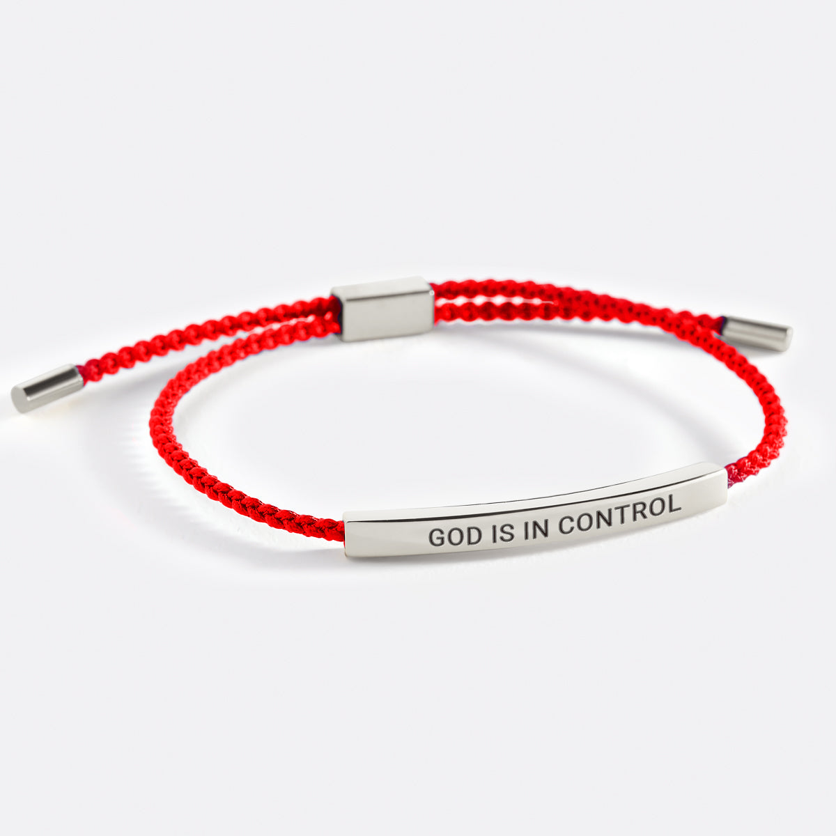 God Is In Control Inspire Bracelet in 925 sterling silver