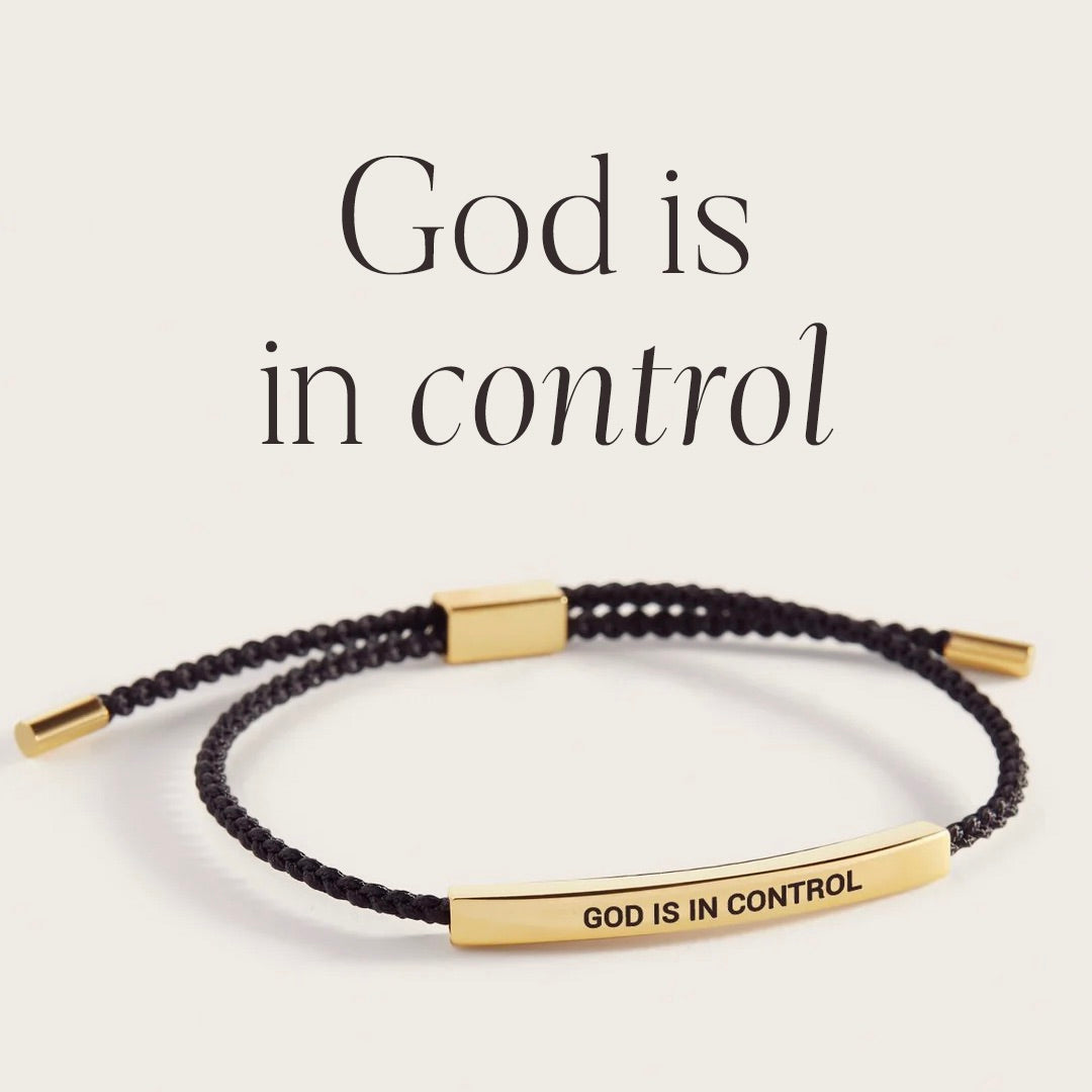 God Is In Control Inspire Bracelet — Vanny Jewels