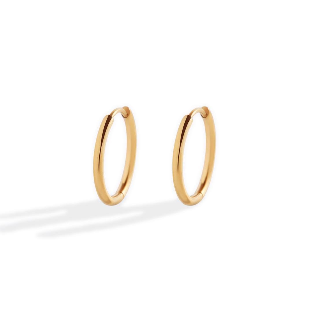 Small Hoop Earrings — Vanny Jewels