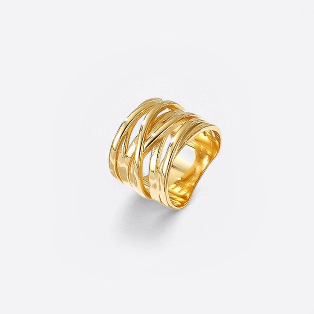 Drahtwickel-Statement-Ring