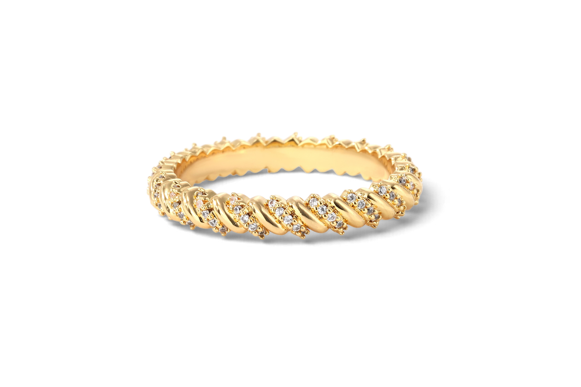 Golden Helix Ring — Vanny Jewels