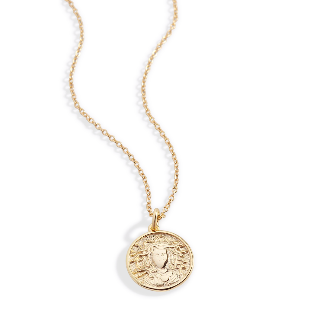 Greek Goddess Pendant Necklace — Vanny Jewels