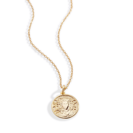 Greek Goddess Pendant Necklace — Vanny Jewels