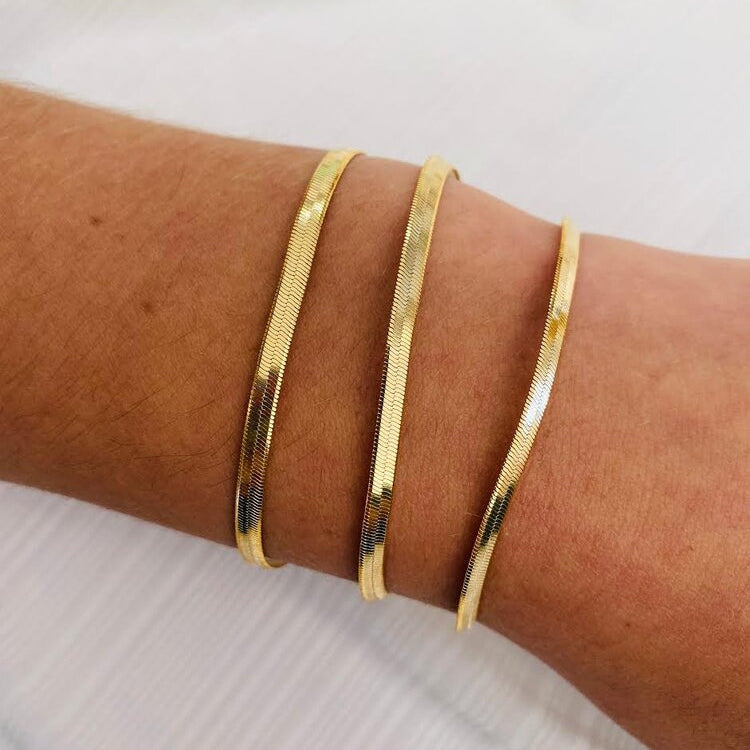 Bracciale a spina di pesce
