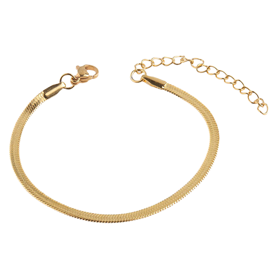 Herringbone Bracelet — Vanny Jewels