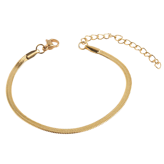 Herringbone Bracelet — Vanny Jewels