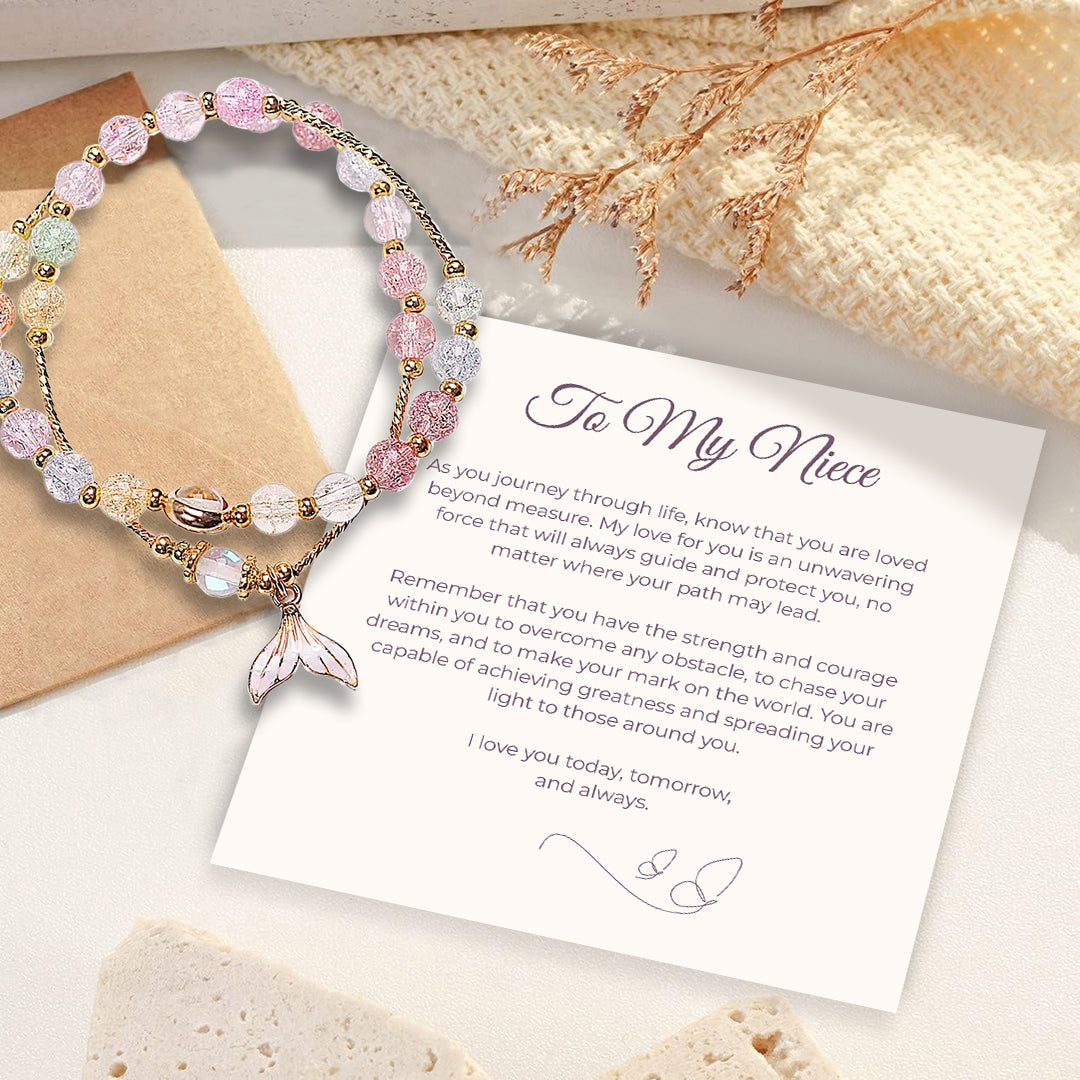 To My Niece Mermaid Bracelet — Vanny Jewels
