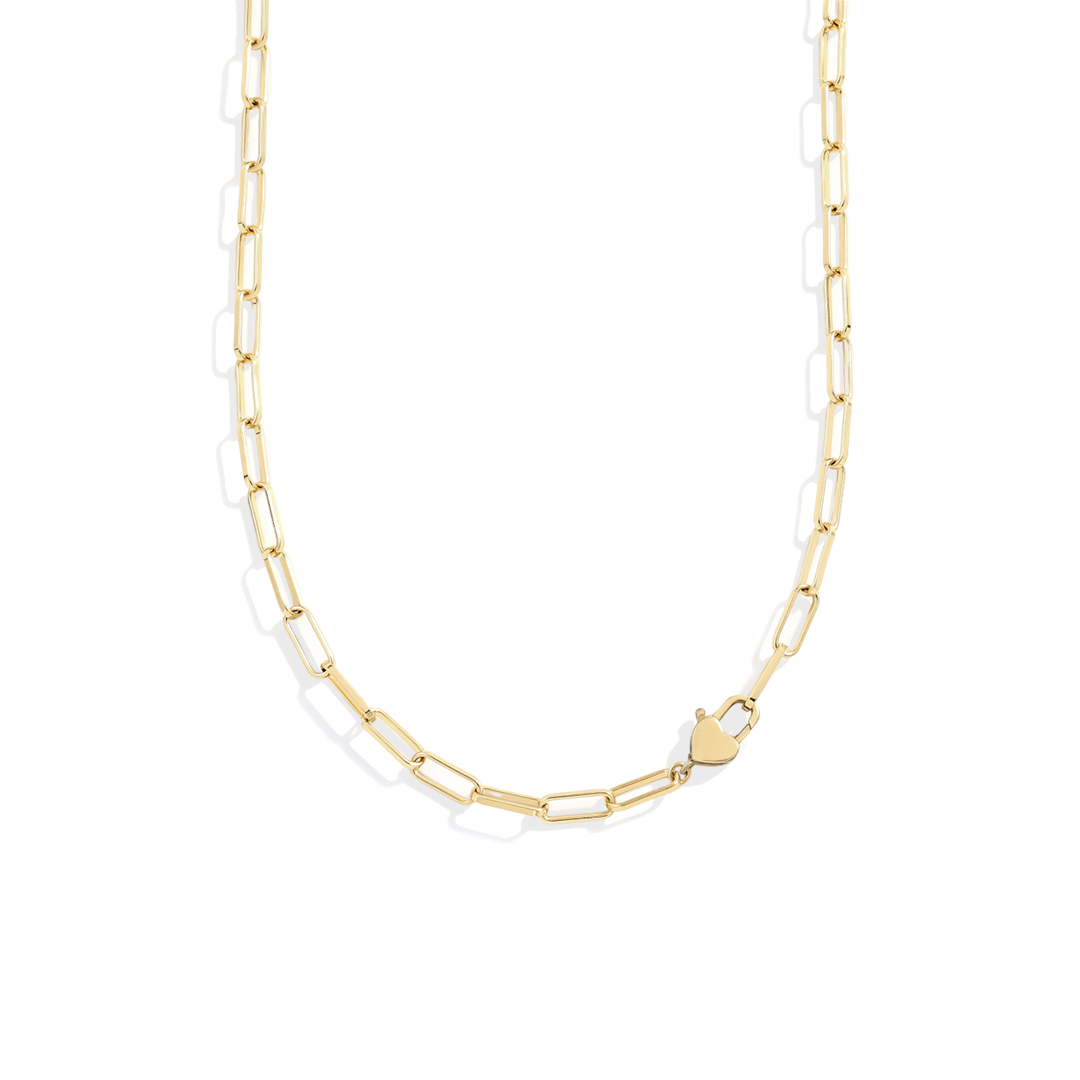 Heart Padlock Necklace — Vanny Jewels