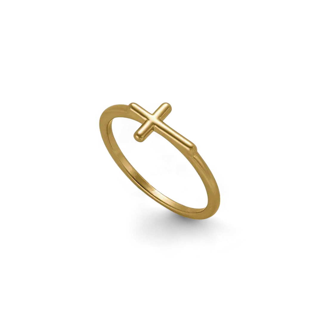 Horizon Cross Ring — Vanny Jewels